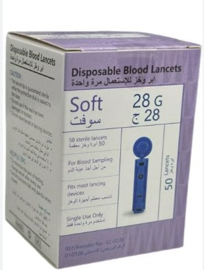Med. Supp- Disposable Blood Lancets 50 PCS- Yuwell | CHINA Med. Supp- Disposable Blood Lancets 50 PCS- Yuwell | CHINA
