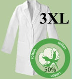 5069-ABC Lab Coat-Tetron-Unisex-White-3XL | ABC Books