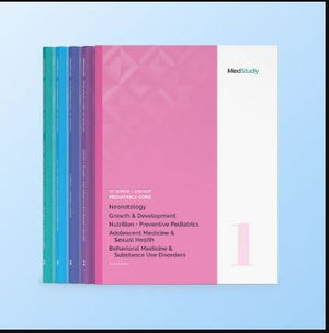 MedStudy Pediatrics Core (5 VOL), 12e - Used Like New