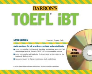 Barron's TOEFL iBT Audio Compact Disc Package, 14e **