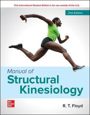 ISE Manual of Structural Kinesiology, 21e**