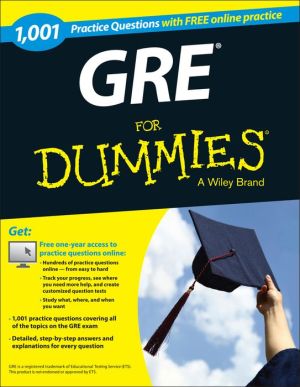 GRE: 1,001 Practice Questions For Dummies**