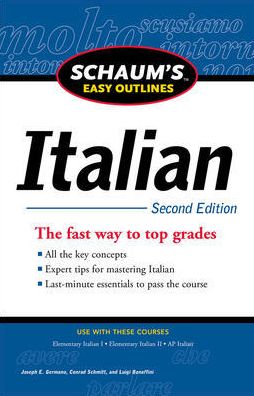 Schaum's Easy Outline of Italian, 2e