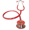 Ped Steth-Pediatrics Stethoscope-Stainless Steel-Red