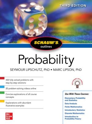 Schaum's Outline of Probability, 3e