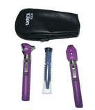 8039-ENT Diagnostic Set OMNI 3000 Oto/Ophth Deluxe, LED WOSB, Purple Color, Soft Pouch