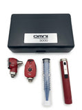 Oto-Ophth Set-ENT Diagnostic Set OMNI 3000 Oto/Ophth Economy, LED WOSB, Burgundy Color, Hard Case 8029