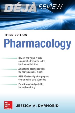 Deja Review: Pharmacology, 3e