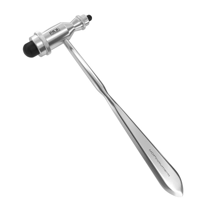 Medical Tools MDF Tromner Reflex Hammer With Pointed Tip Black-7018