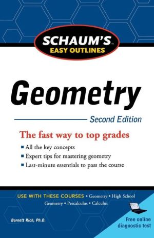 Schaum's Easy Outline of Geometry, 2nd Edition