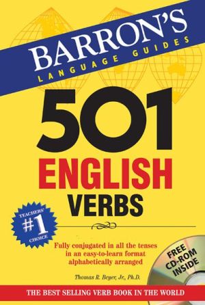 501 English Verbs with CD-ROM (Barron's 501 Verbs), 3e