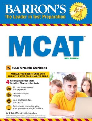 MCAT with Online Tests (Barron's Test Prep), 3e