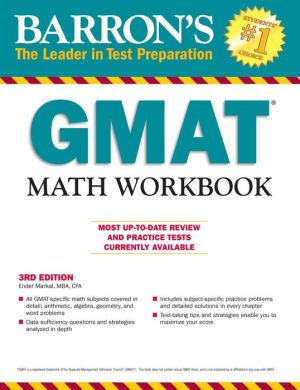 GMAT Math Workbook (Barron's Test Prep), 3e