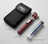 Otoscope Set OMNI 3000 Standard, LED WOSB, Burgundy Color, Soft Pouch 8002