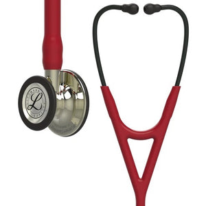Cardio Steth-3M Littmann Cardiology IV Diagnostic Stethoscope: Champagne & Burgundy Tube 6176