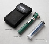 Otoscope Set OMNI 3000 Standard, LED WOSB, Green Color, Soft Pouch 8004