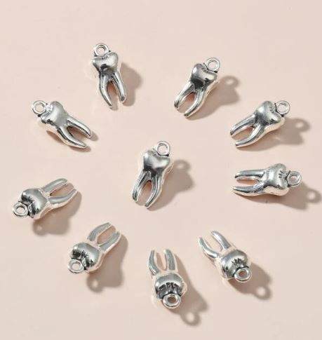 Med Acc-Necklace-10PCS Teeth Design DIY | CHINA Med Acc-Necklace-10PCS Teeth Design DIY | CHINA