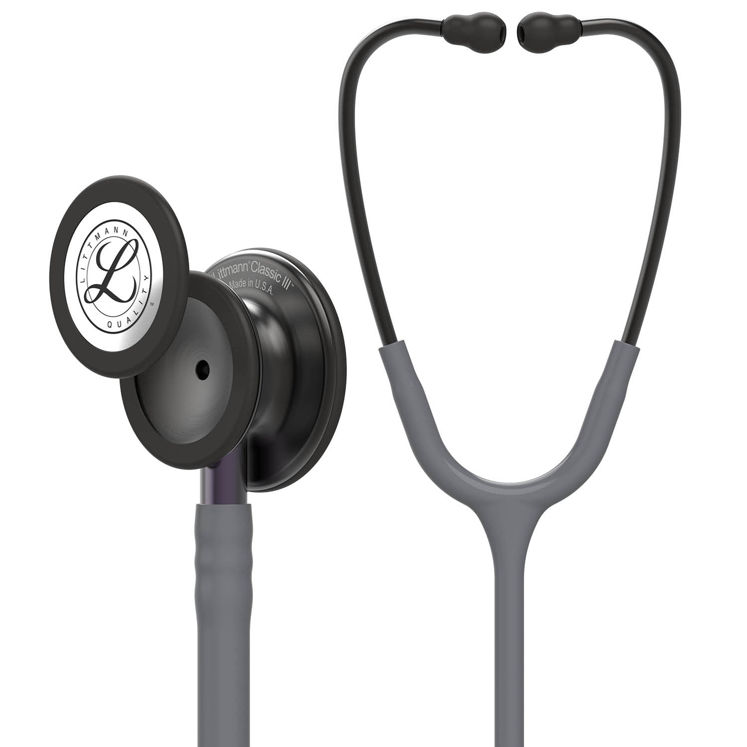 3M Littmann Classic III Monitoring Stethoscope: Smoke Gray Violet 5873