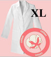 5041-ABC Lab Coat-Cotton Unisex-White-XL | ABC Books