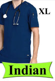 4211-ABC Scrub-Indian-Navy Blue-XL | ABC Books