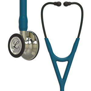 Cardio Steth-3M Littmann Cardiology IV Diagnostic Stethoscope: Champagne & Caribbean Blue 6190
