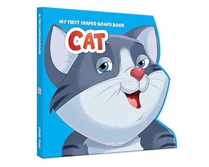 My First Shaped Board Book: Illustrated Cat - Animal Picture Book for Kids Age 2+ Board book