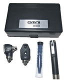 8033-ENT Diagnostic Set OMNI 3000 Oto/Ophth Economy, LED WOSB, Rechargeable, Black Color, Hard Case