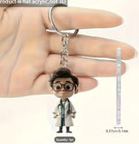 Acrylic Doctor Keychain