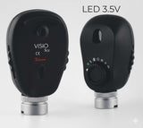 Ophthalmoscope-VISIO 5GE 3.5V, LED, Brass C/P 8054