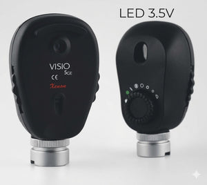 Ophthalmoscope-VISIO 5GE 3.5V, LED, Brass C/P 8054