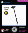 Hammer-Queen Square Reflex Hammer-Tendon Handle-35 CM-With Pointed Tip-Black Edition-NOORMED-9004