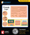 Suture Practice Pad Three-Layer Silicone Skin-NOORMED-Size(cm):37x29x32