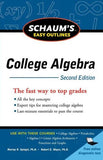 Schaum's Easy Outline of College Algebra, 2nd Edition **