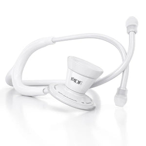 Cardio Steth-MDF Procardial® Stainless Steel Cardiology Stethoscope White/WhiteOut-7295