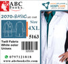 5163-Hospicare-Basic Lab Coat-2070-Unisex-Twill Fabric-White-4XL | ABC Books