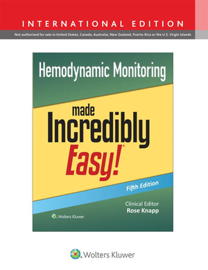 Hemodynamic Monitoring Made Incredibly Easy! (IE), 5e