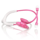 7262-MDF Acoustica® Pink Stethoscope Pinkore and White