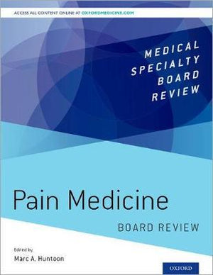 Pain Medicine Board Review | ABC Books