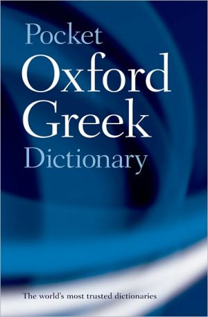 The Pocket Oxford Greek Dictionary - Revised Edition