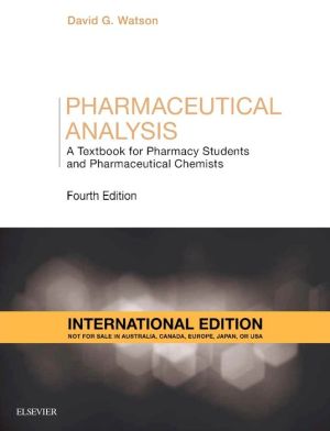 Pharmaceutical Analysis, 4E**