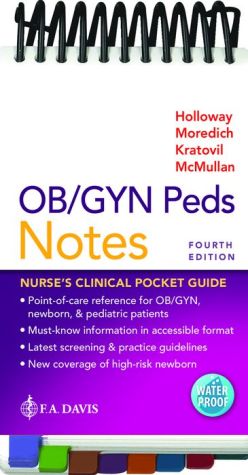 OB/GYN Peds Notes: Nurse's Clinical Pocket Guide (Davis' Notes), 4e | ABC Books