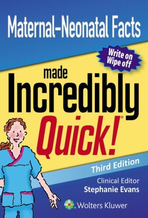 Maternal-Neonatal Facts Made Incredibly Quick, 3e | ABC Books