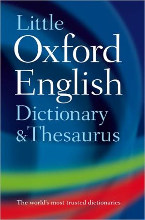 Little Oxford Dictionary and Thesaurus 2/e