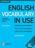 English Vocabulary in Use Pre-intermediate and Intermediate Book with Answers and Enhanced eBook: Vocabulary Reference and Practice, 4e | ABC Books