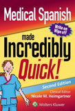 Medical Spanish Made Incredibly Quick, 3e | ABC Books